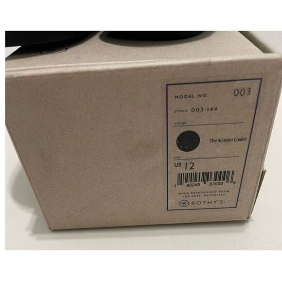 Rothy's‎ Zodiac Scorpio Loafers Retired Slip On Washable Flat Navy Blue Size 12 - Picture 3 of 15